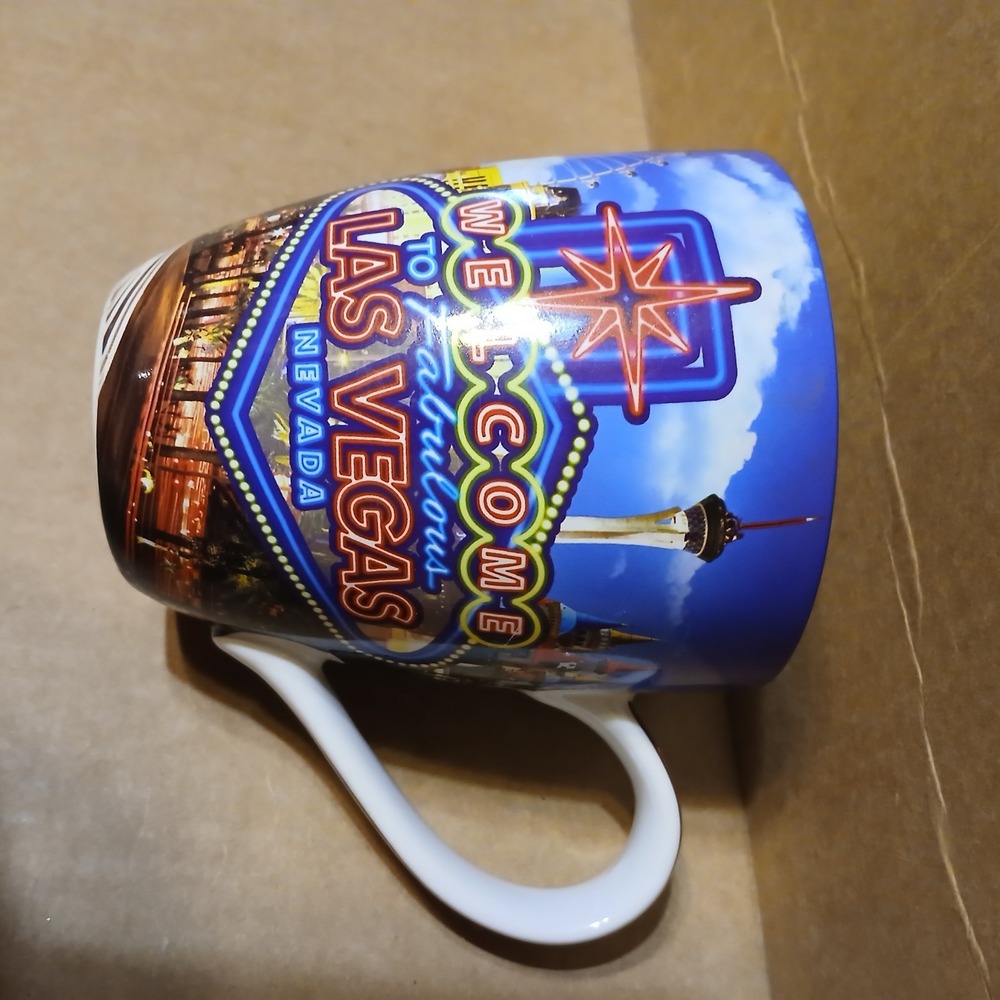 Welcome To Fabulous Las Vegas Nevada Coffee Mug Cup Travel Souvenir
